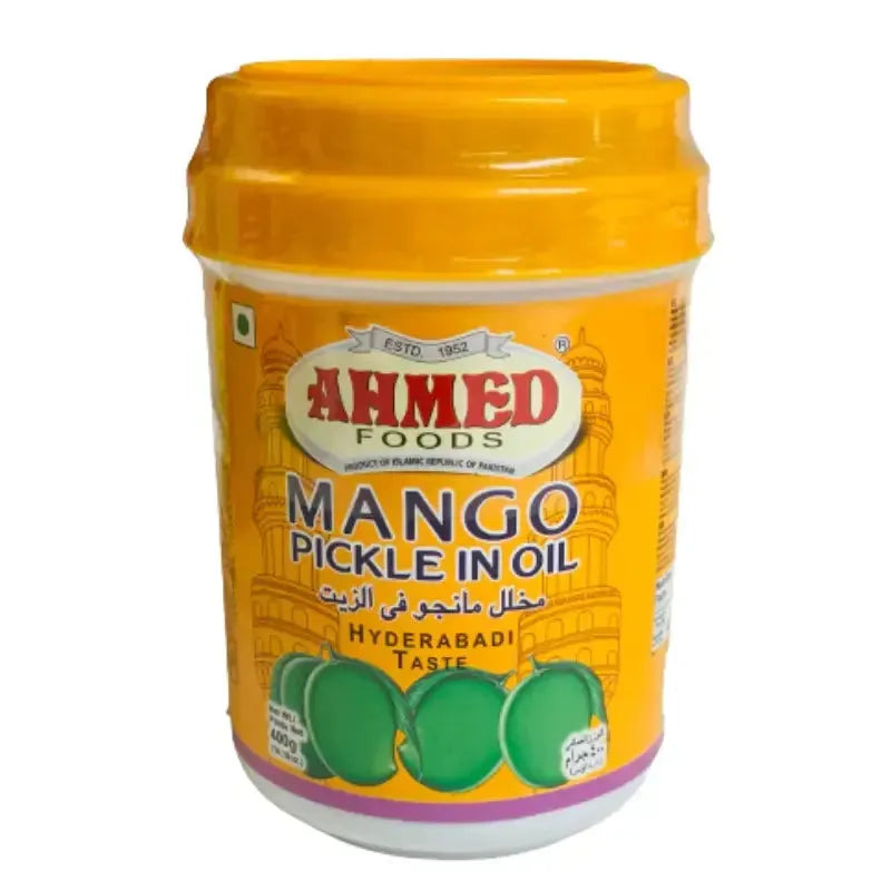Ahmed Mango Pickle in Oil Hydrabaadi Taste - 1Kg-Noor Groceries