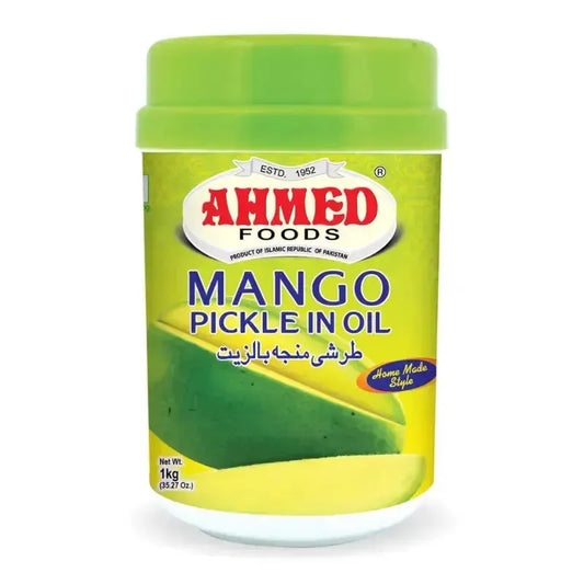 Ahmed Mango Pickle in Oil - 1Kg-Noor Groceries