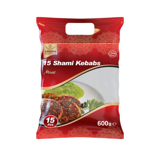 Crown Frozen Meat Shami Kebabs - 600g-Noor Groceries