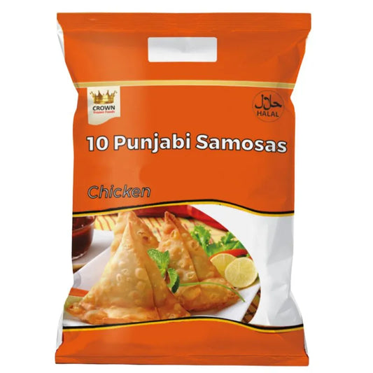 Crown Frozen Punjabi Samosa Chicken - 750g-Noor Groceries
