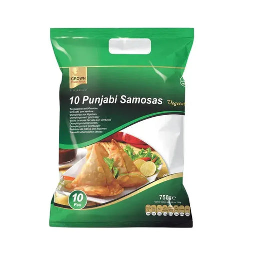 Crown Frozen Punjabi Samosa Vegetable - 750g-Noor Groceries