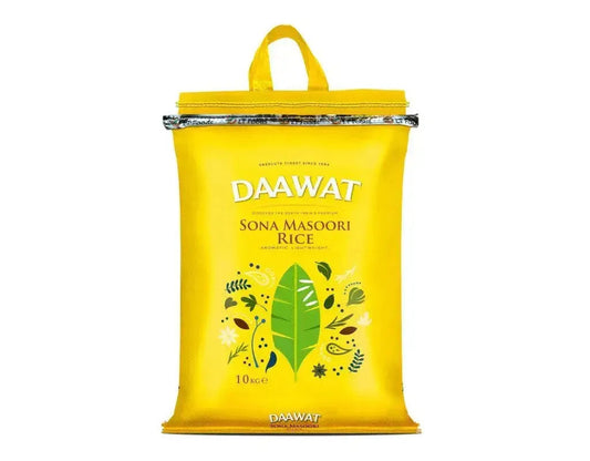 Daawat - Sona Masoori Rice 10Kg-Noor Groceries