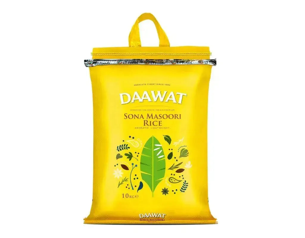 Daawat - Sona Masoori Rice 10Kg-Noor Groceries