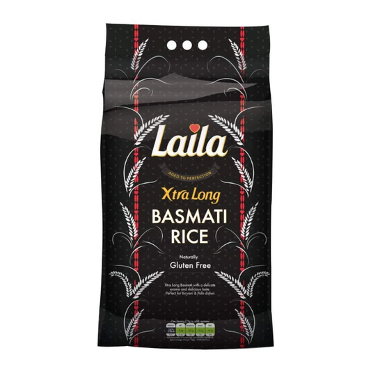Laila Extra Long Grain Rice 5kg-Noor Groceries