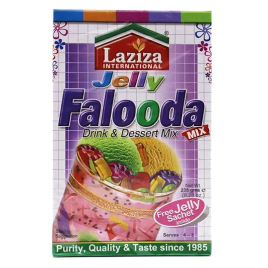 Laziza - Falooda Mix Jelly 235g-Noor Groceries