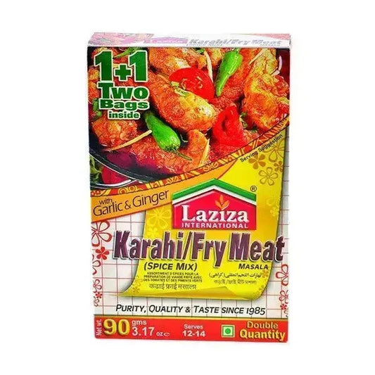 Laziza Karahi Fry Meat Masala - 90g-Noor Groceries