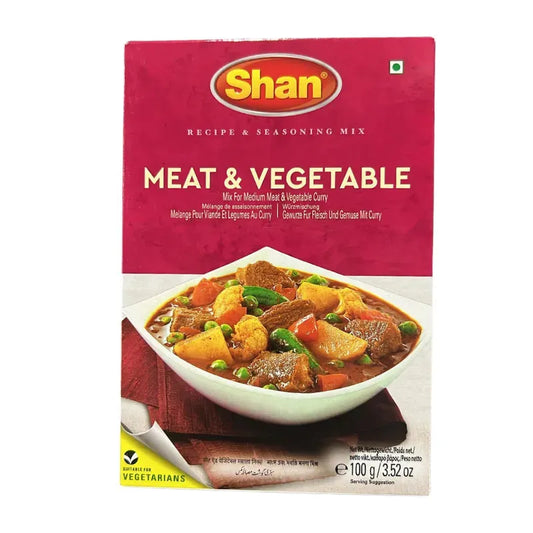 Shan Meat and vegetable Masala - 100g-Noor Groceries
