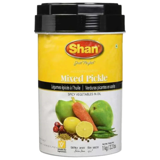 Shan Mixed Pickle - 1Kg-Noor Groceries