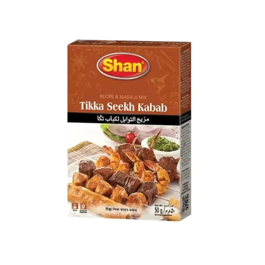 Shan Tikka Seekh Kabab Masala - 50g-Noor Groceries