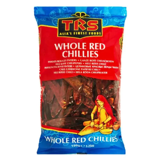 TRS Chilli Whole Red (Long) - 150g-Noor Groceries
