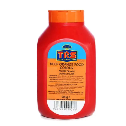 TRS Deep Orange Food Colour - 500g-Noor Groceries