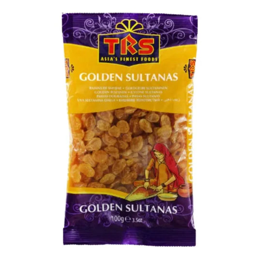 TRS Golden Sultanas - 100g-Noor Groceries