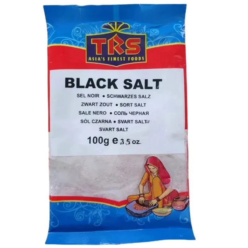 TRS Kala Nimak Powder Black Salt - 100g-Noor Groceries