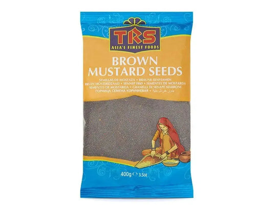 TRS - Mustard Seeds (Brown) - 400g-Noor Groceries