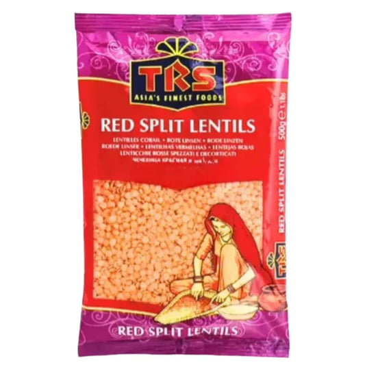 TRS Red Lentils - 500g-Noor Groceries