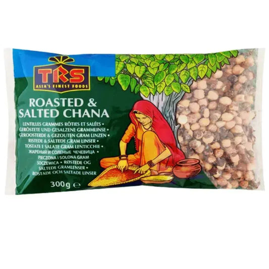 TRS Roasted Chana Plain Salted - 300g-Noor Groceries