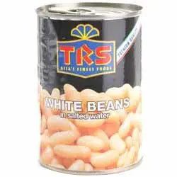 TRS White Beans - 400g-Noor Groceries