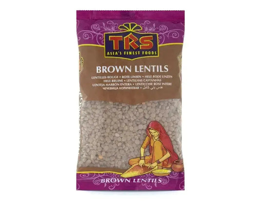 TRS Whole Brown Lentils - 500g-Noor Groceries